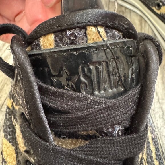 CONVERSE ALL Star Limited Edition Sequin Chucks Zebra Print Womens 7.5 Sneakers - Picture 7 of 11